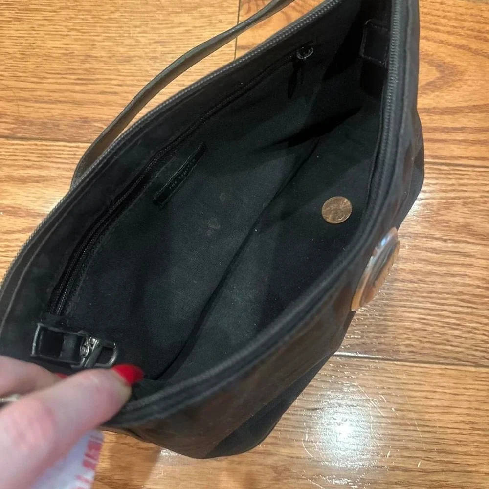 Vintage Black Logo Bag